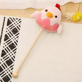 Милый милый зудящий массажер для облегчения боли в спине, плюшевый массажер для спины, детский подарок, кукла-стук