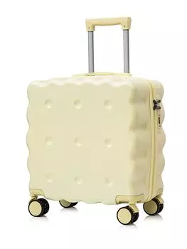 Милый мини-чемодан Carry с чашкой USB, застежка-молния на 360 градусов, сухой и влажный, для ПК XBM06 XS [Manatsulife], размер, стильный, держатель, порт,