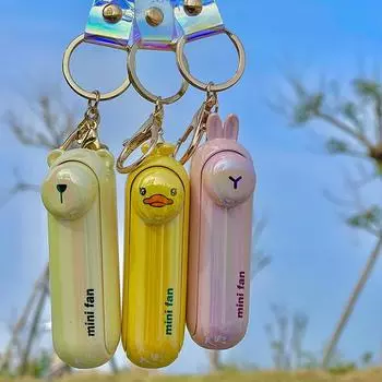 Милый мини-вентилятор Kipas, портативный ручной складной прикроватный офисный USB-зарядный аккумулятор, настольное охлаждение коричневый