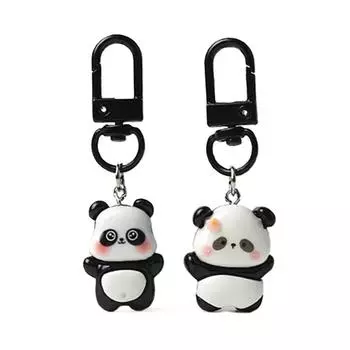 Милый модный брелок в виде маленькой панды, милый универсальный рюкзак, украшения, аксессуары, креативные простые кулоны, подарки A3