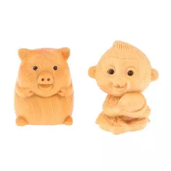 Милый мультфильм дерево зодиак миниатюрные украшения китайский год змея украшение рабочего стола офис домашний декор игрушки для вечеринок