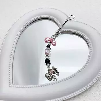 Милый мультфильм Kawaii креативный бант для телефона, цепочка для милого рюкзака, украшения, аксессуары, простая милая подвеска, праздничные подарки onesize