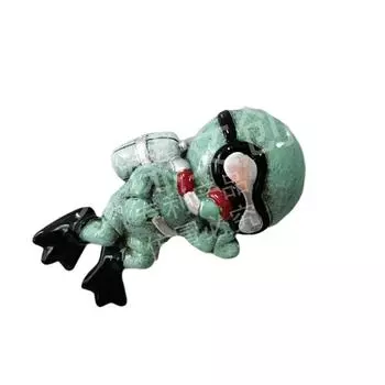 Милый мультфильм креативный дайвер личность 3D смоляной дизайн наклейки на холодильник домашняя кухня липкие заметки украшение доски объявлений