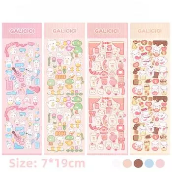 Милый мультфильм милый питомец наклейка Gooka DIY Материал Декоративная наклейка
