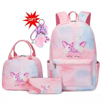 Милый мультфильм принцесса школьный рюкзак для девочек начальные школьные сумки детские дорожные рюкзаки школьный рюкзак Mochila Escolar