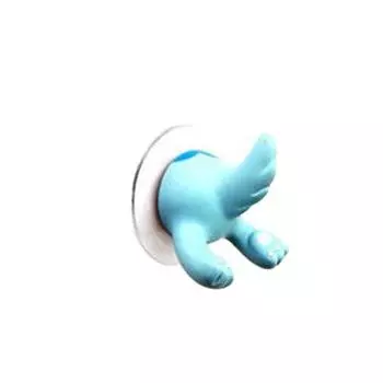 Милый мультфильм животных хвост присоски присоски крючок детская ванная вешалка для полотенец держатель красный