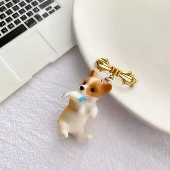 Милый мультяшный 3D бант, белая брошь с кошкой, держащая ветку, кошка, собака, панда, грудь, игла, одежда для вечеринки, ювелирные аксессуары as the picture