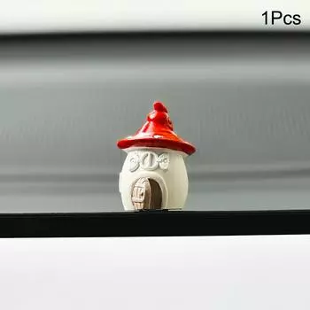 Милый мультяшный автомобильный интерьер, забавный маленький автомобильный призрак, центральная консоль, зеркало заднего вида, украшения, автомобильные аксессуары, подарки