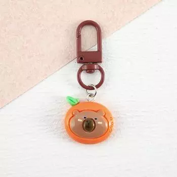 Милый мультяшный брелок Capybara для наушников, автомобильные брелки для женщин и мужчин, подвеска для рюкзака, украшения, аксессуары, маленькие подарки as the picture