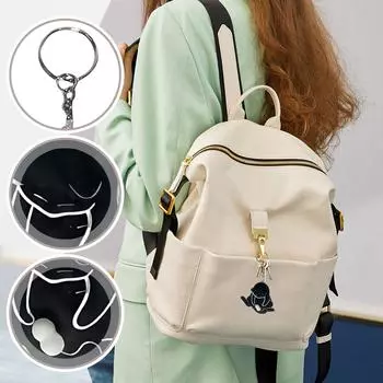 Милый мультяшный брелок-подвеска в виде кошки One Size чёрный