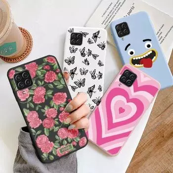 Милый мультяшный чехол для Huawei P40 Lite Nova 7i 6 SE Пара Мягкий чехол из ТПУ для Huawei P40 Lite Nova 7i Nova 6 SE Сумка Матовый противоударный защитный чехол Huawei P40 lite 4G