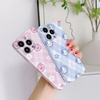 Милый мультяшный чехол Feilin для телефона Samsung Galaxy S20 FE 5G A52 iPhone 11 Xiaomi Redmi VIVO OPPO Realme Huawei Infinix Ultra Slim Hard Cover Samsung A02