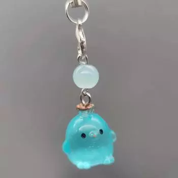 Милый мультяшный цыпленок телефон милые животные мобильный телефон цепочка мини смоляной цыпленок брелок милая сумка кулон пара подарки розовый