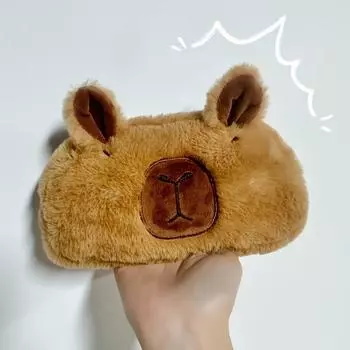 Милый мультяшный фугу, плюшевая сумка для ручек, пенал большой емкости, сумка для хранения, коробка для канцелярских принадлежностей, обратно в школу, школьные принадлежности, канцелярские принадлежности