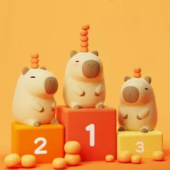 Милый мультяшный капибара, силиконовый ночник, USB перезаряжаемый светильник с таймером затемнения, ночник для сна для детской комнаты, подарок для ребенка