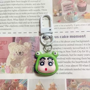 Милый мультяшный карандаш Shin-Chan брелок аниме наушники чехол сумка кулон рюкзак украшения аксессуары пара подарки