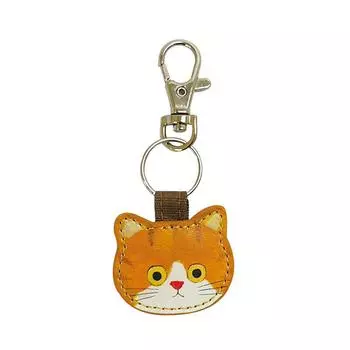Милый мультяшный креативный кожаный брелок для ключей с изображением кота, кулон, кавайный котенок, сумка, брелок, рюкзак, украшения, аксессуары, подарки