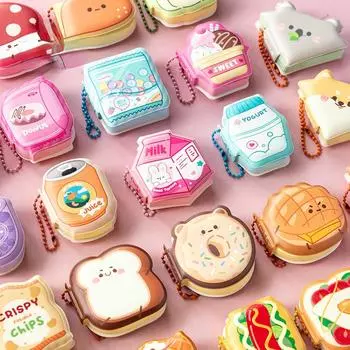 Милый мультяшный кулон для снятия стресса, памятный сувенир Бин Бен, студенческие сообщения, заметки, забавный инопланетянин, 80 страниц 4pcs