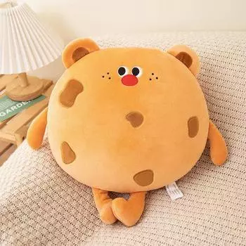 Милый мультяшный медведь-печенье, сыр, мышь, торт, кролик, креативная плюшевая игрушка, подушка 40cm