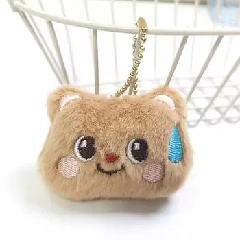 Милый мультяшный медведь плюшевая игрушка кукла-чучело брелок милая плюшевая кукла брелок школьная сумка кулон для детей подарки