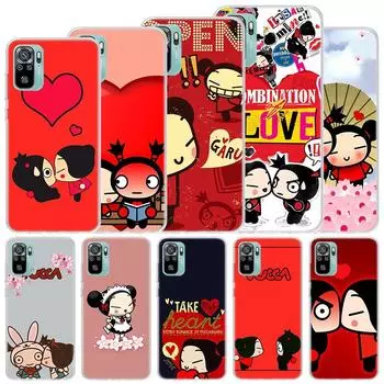 Милый мультяшный мягкий чехол Pucca Garu для Xiaomi Redmi 10 10A 10C 9 9A 9C 9T чехол для телефона 8 8A 7 7A 6 6A S2 K20 K40 Pro 10X Funda Coq Redmi 10