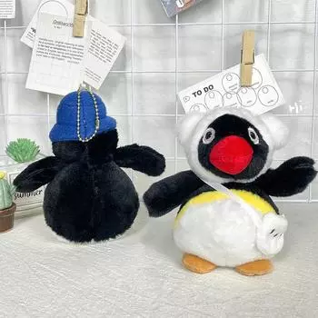 Милый мультяшный пингвин брелок кулон смешной брелок для женщин девочек изысканный рюкзак украшения аксессуары подарки