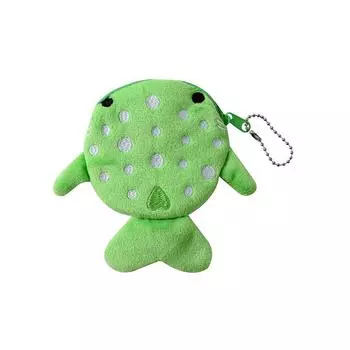 Милый мультяшный плюшевый кошелек для монет в виде акулы, кошелек для мелочи с животным для детей, подвеска для сумки, маленький кошелек для мелочи, чехол для ключей, наушников, кабеля для передачи данных