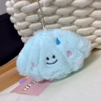 Милый мультяшный плюшевый обильно потеющий кулон в виде ракушки для рюкзака, украшения, подарки