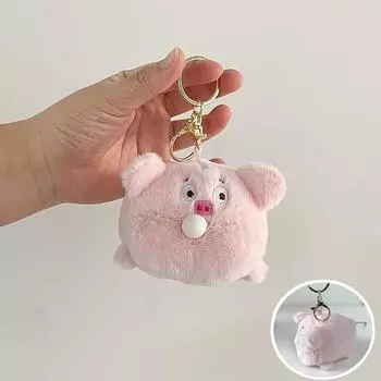 Милый мультяшный плюшевый пузырчатый кукольный зверек игрушка брелок забавная креативная кукла брелок кулон рюкзак украшения аксессуары подарки as the picture
