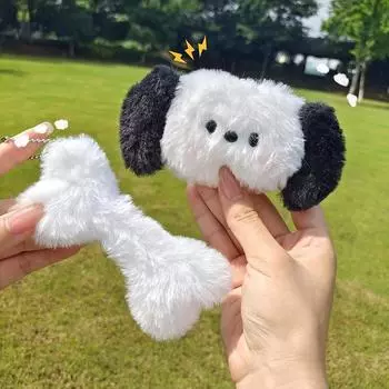 Милый мультяшный плюшевый щенок Пача косточка кукла игрушка кулон брелки рюкзак подвески украшение