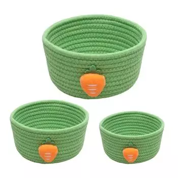 Милый мультяшный ящик для хранения, поощряющий самостоятельность детей в организации игрушек и предметов первой необходимости белый