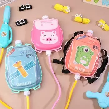 Милый мультяшный рюкзак с распылителем воды, игрушки для летнего пляжного бассейна, рюкзак с распылителем воды, детские игрушки для водных сражений A7