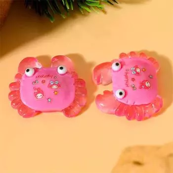 Милый мультяшный светящийся краб микро украшения ландшафтный декор миниатюрные фигурки украшения для дома своими руками аксессуары подарки