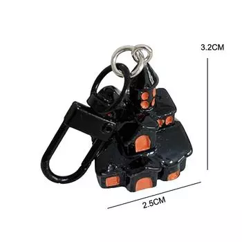 Милый мультяшный тыквенный призрак крутой брелок на Хэллоуин рюкзак чехол для наушников подвеска украшения аксессуары автомобильный брелок подарки