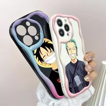 Милый мультяшный узор, кремовая текстура, мягкий силиконовый чехол с волнистыми краями, чехол для телефона для Huawei Honor Infinix Tecno iPhone Honor 20 белый