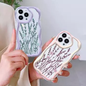 Милый мультяшный узор, кремовая текстура, мягкий силиконовый чехол с волнистыми краями, чехол для телефона Xiaomi Redmi Redmi 10 белый