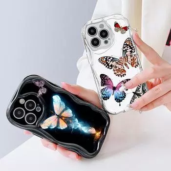 Милый мультяшный узор, кремовая текстура, мягкий силиконовый чехол с волнистыми краями, чехол для телефона для Vivo Vivo S1 белый