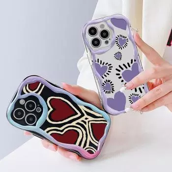 Милый мультяшный узор, кремовая текстура, мягкий силиконовый чехол с волнистыми краями, чехол для телефона для Vivo Vivo S1 белый