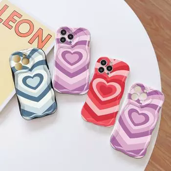 Милый мультяшный узор, кремовая текстура, мягкий силиконовый чехол с волнистыми краями, чехол для телефона для OPPO Reno Realme OPPO A15 белый