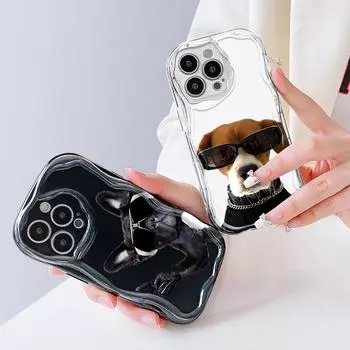 Милый мультяшный узор, кремовая текстура, мягкий силиконовый чехол с волнистыми краями, чехол для телефона для Vivo Vivo S1 белый