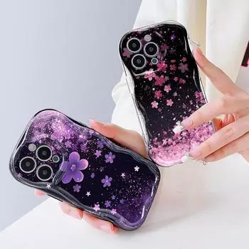 Милый мультяшный узор, кремовая текстура, мягкий силиконовый чехол с волнистыми краями, чехол для телефона для Vivo Vivo V29 Pro 5G белый