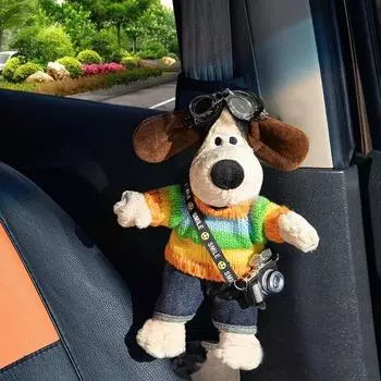 Милый наплечник General Motors Creative Owner Dog Doll Car Insurance Belt Противоизносный мягкий защитный чехол