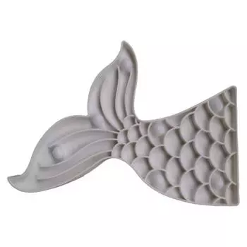 Милый ночник с хвостом русалки, Рождественский декор, на батарейках, для спальни, гостиной, светодиодный светильник для девочек и мальчиков, подарки для детей синий