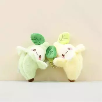 Милый очищенный банан брелок маленькая кукла банан пара мобильный телефон кулон автомобильный брелок наушники рюкзак подвески сумка декор жёлтый