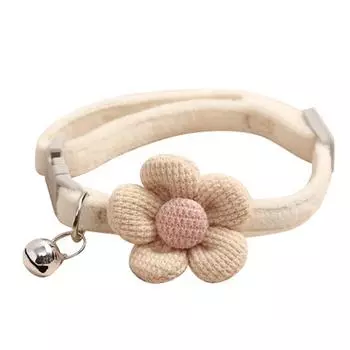 Милый ошейник для домашних животных с украшением в форме колокольчика, регулируемое модное ожерелье для маленьких собак и кошек