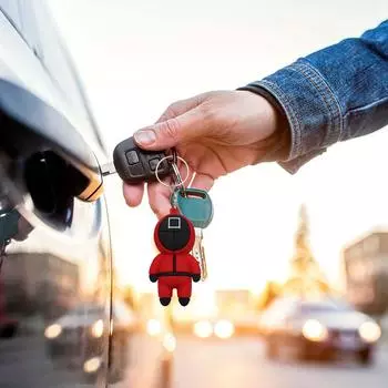 Милый персонаж эпоксидный брелок DIY подвеска ручной работы косплей украшение