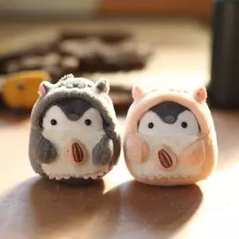 Милый пингвин сумка кулон мультфильм пингвин плюшевый орнамент уникальный хомяк плюшевый брелок спальня style 4