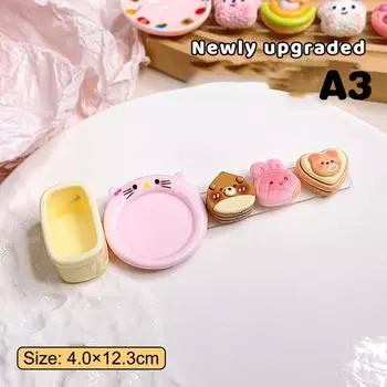 Милый пластиковый держатель для ручек для нейл-арта в виде животного, длинная полоска, многосекционная подставка для хранения ручек, настольная цветная подставка для демонстрации ручек для рисования