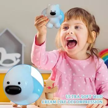 Милый плавательный круг для давления и медленного супер мягкого грязевого кремового ощущения давления и разрыва One Size