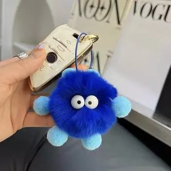 Милый плюшевый брелок, мультяшная кукла, игрушка, кулон, брелок для женщин, девочек, сумка, украшение, брелок для автомобиля, детские подарки, аксессуары as the picture